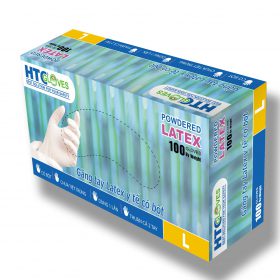 NON-STERILE LATEX EXAMINATION POWDER GLOVES
